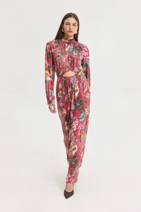 Venus Dress (Bordeaux)/Hemithtea φόρεμα