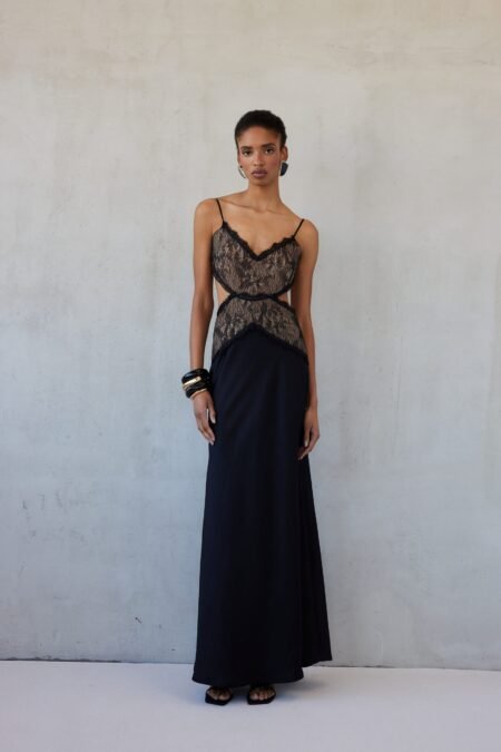 Roxanne dress black/Mix & Match φόρεμα