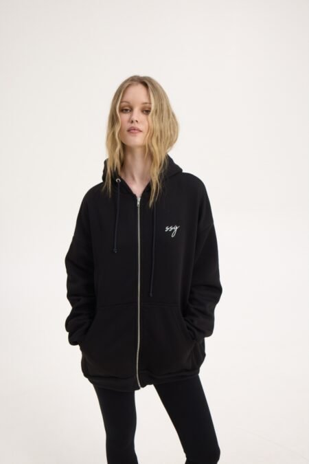 Rue hoodie black/SunsetGo. ζακέτα